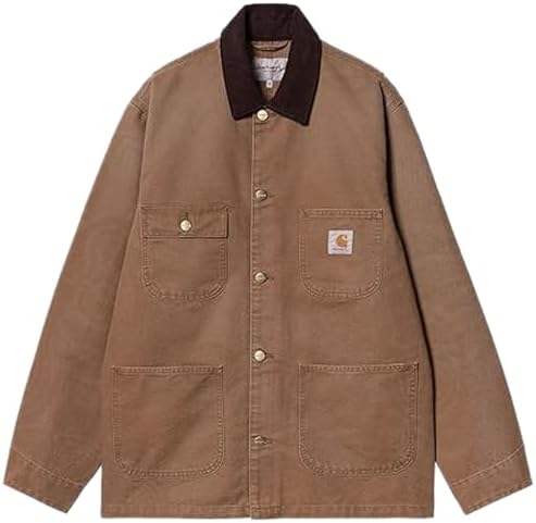 carhartt wip 【OG CHORE COAT】 peanuts L CARHARTT WIP OG CHORE COAT PEANUT I027357-217 – Sabas Shop